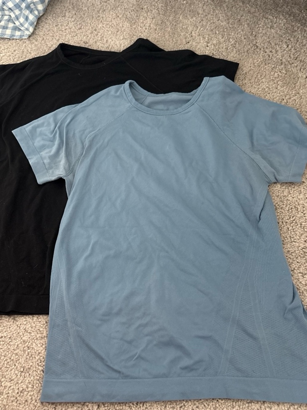 two Athleta girl T-shirt size large